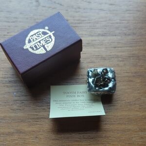 Vintage Past Times Tooth Fairy Pixie Box. NIB.